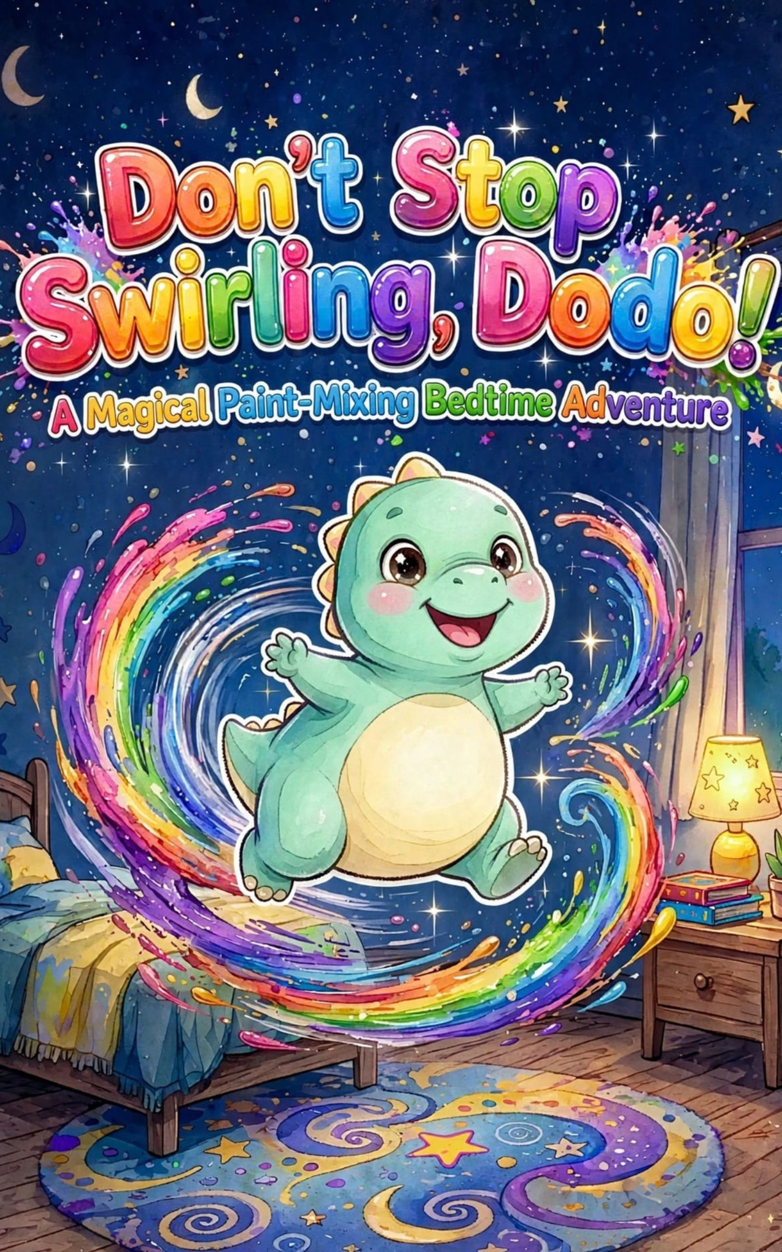 Dodo，繼續旋轉吧！神奇調色睡前冒險 — 正式封面